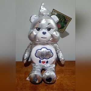 NWT Wicked X Care Bears, Grumpy Bear as Tinman. Fun Size Plush